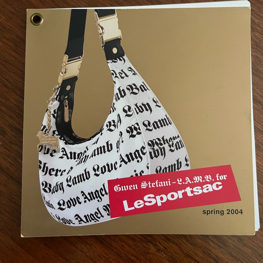 Gwen Stefani LAMB LeSportsac Spring 2004 Lookbook. RARE.